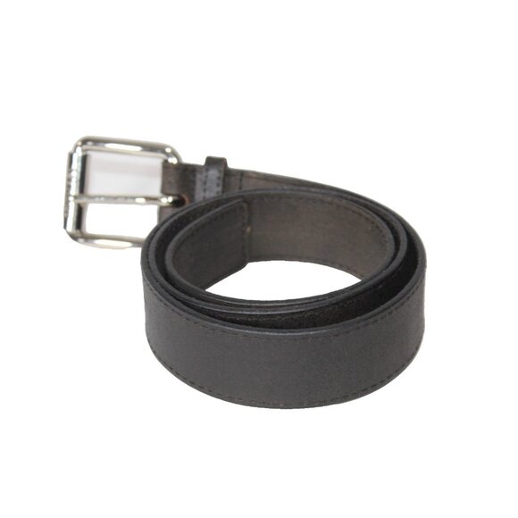 MICHAEL KORS MEN CHOCOLATE BROWN BELT SILVER BUCKLE LARGE - Picture 6 of 9